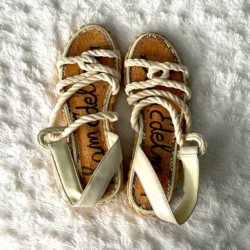 NWOT Sam Edelman Rope Espadrille Sandal